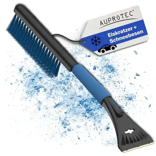 Schneebesen Auto AUPROTEC 2in1 Soft-Griff rutschfest