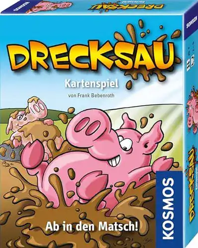 Kartenspiele Kosmos 740276 Drecksau – Ab in den Matsch!