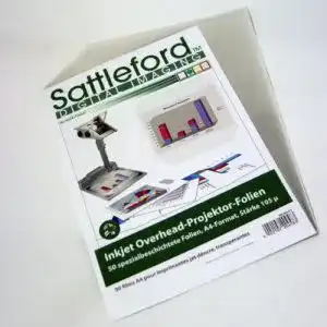 Overheadfolie Sattleford 50 Inkjet-Overhead-Folien, DIN A4