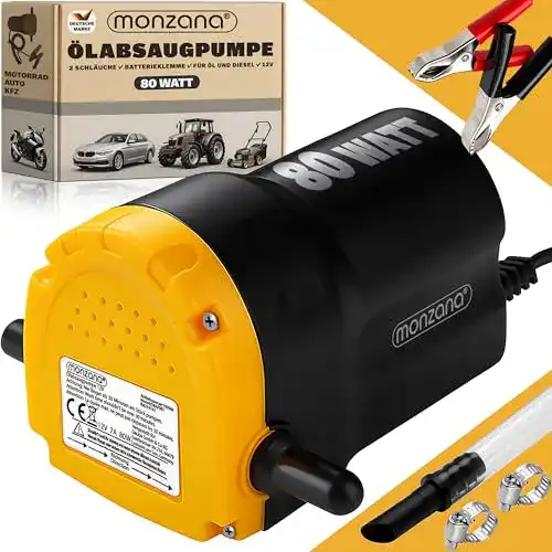 Ölabsaugpumpe 12 V Monzana Ölabsaugpumpe elektrisch 12V
