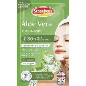 Tuchmaske Schaebens Aloe Vera , 21 g