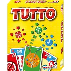 Würfelspiele ABACUSSPIELE 08941 – Tutto, Kartenspiel