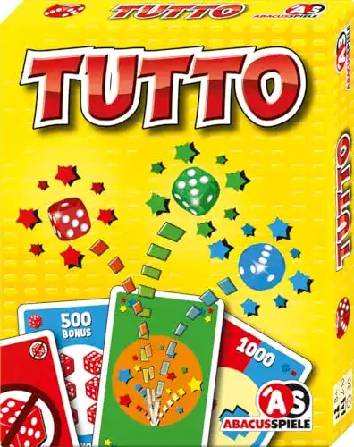Die beste Würfelspiele ABACUSSPIELE 08941 - Tutto, Kartenspiel 2026 Test Bestseller Würfelspiele ABACUSSPIELE 08941 – Tutto, Kartenspiel
