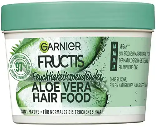 Garnier-Haarkur Garnier Haarmaske, Aloe Vera, Hairfood 3in1