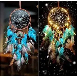Traumfänger jingxinxin LED mit Licht, Dream Catchers Kristall