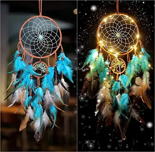 Traumfänger jingxinxin LED mit Licht, Dream Catchers Kristall