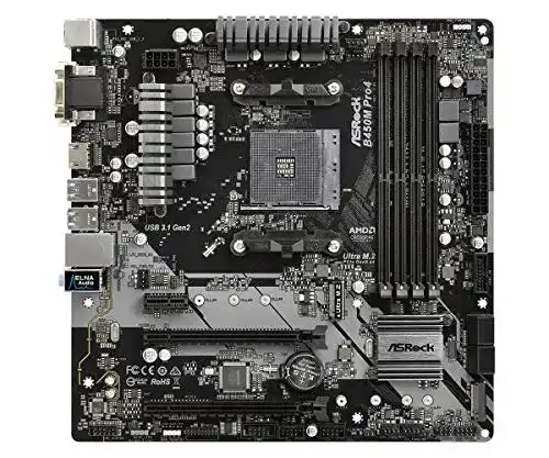 Mainboard ASRock MB AM4 m-ATX D-Sub/HDMI/DVI DDR4 Retail