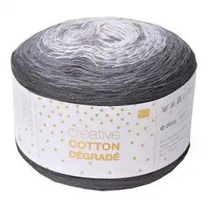 Rico-Wolle Rico creative Bobbel Cotton Degraded Color 005, 200g