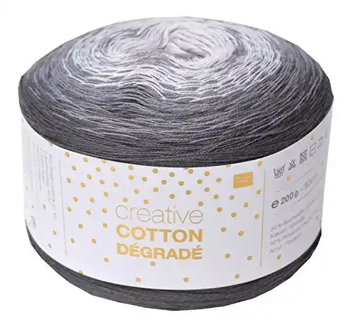 Rico-Wolle Rico creative Bobbel Cotton Degraded Color 005, 200g