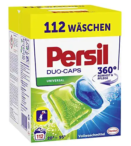 Die beste Waschmittel-Pods Persil Universal Duo-Caps Waschmittel 2026 Test Bestseller Waschmittel-Pods Persil Universal Duo-Caps Waschmittel