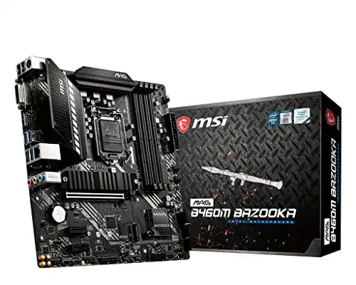 Die beste LGA-1200-Mainboard MSI MAG B460M Bazooka Intel LGA1200 2026 Test Bestseller LGA-1200-Mainboard MSI MAG B460M Bazooka Intel LGA1200