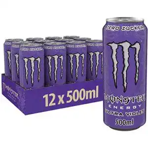 Energy-Drink(s)-ohne-Zucker Monster Energy Ultra Violet, 12x