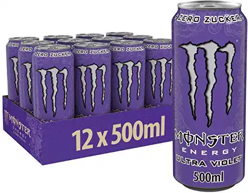 Energy-Drink(s)-ohne-Zucker Monster Energy Ultra Violet, 12x