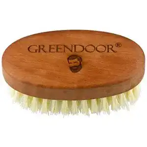 Bartbürste GREENDOOR VEGANE gross, Birnbaum 90 x 50 mm
