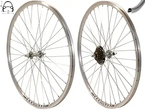 Die beste Rennrad-Laufradsatz Redondo 28 Zoll Laufrad Set + 6-Fach Kranz 2026 Test Bestseller Rennrad-Laufradsatz Redondo 28 Zoll Laufrad Set + 6-Fach Kranz
