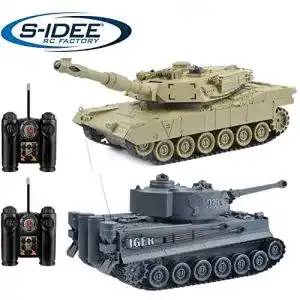 Ferngesteuerter Panzer s-idee® 22001 2 x Battle Panzer 99822