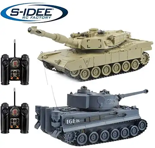 Ferngesteuerter Panzer s-idee® 22001 2 x Battle Panzer 99822