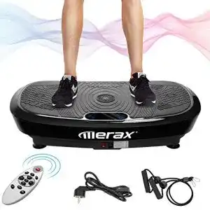 Vibrationsplatte Merax Profi 3D Wipp Vibration Technologie