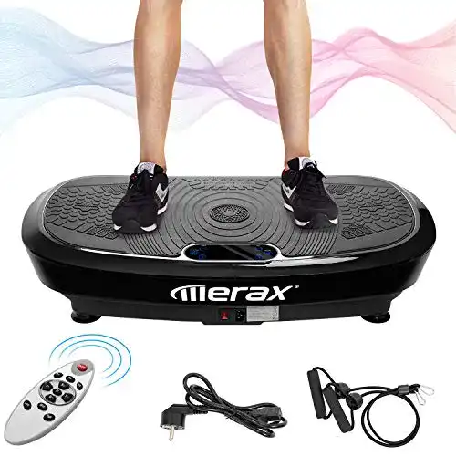 Vibrationsplatte Merax Profi 3D Wipp Vibration Technologie