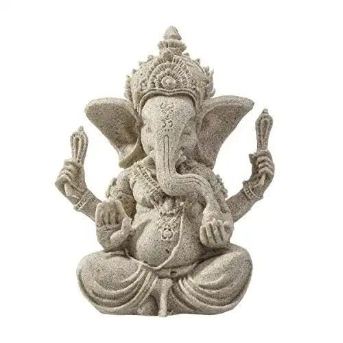 Die beste Ganesha-Figur ULTNICE Elefant Statue Skulptur Sandstein Ganesha 2026 Test Bestseller Ganesha-Figur ULTNICE Elefant Statue Skulptur Sandstein Ganesha