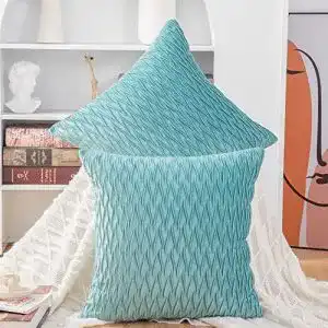 Sofa-Kissen Madizz 2er Set Samt Dekorativ Zierkissenbezüge Luxus