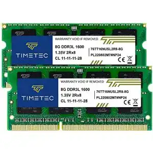 DDR3-RAM 16 GB Timetec 16 GB KIT (2 x 8 GB) DDR3L/DDR3