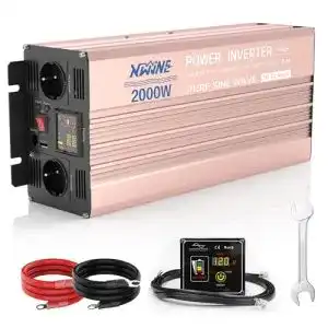 Wechselrichter 2.000 W XWJNE 12v Auf 230v Reiner Sinus 2000w