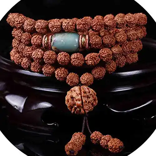 Rudraksha J.Memi’s 108 Perlen Armband Tibetisch Buddhistisch