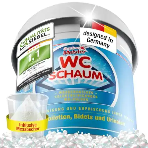 Urinsteinentferner Sauber Meister WC Reiniger Schaum 5x100g