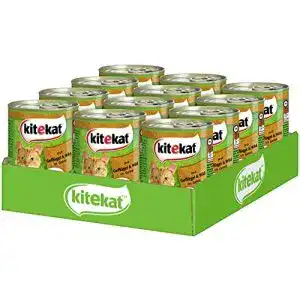 Kitekat-Katzenfutter Kitekat Katzenfutter Geflügel & Wild in Gelee