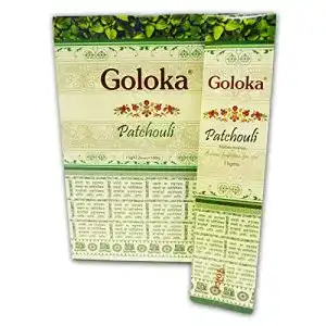 Goloka-Räucherstäbchen Goloka Original Indische Patchouli