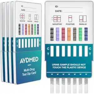 Drogentest Aydmed 5 x Aidteq Drogenschnelltest Dip-Karten