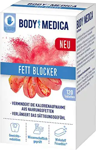 Fettbinder BodyMedica Fett Blocker, zur Gewichtskontrolle 120 Tab