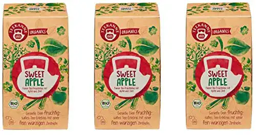 Apfeltee Teekanne GmbH & Co. KG Teekanne Organics Sweet Apple, 3er Pack