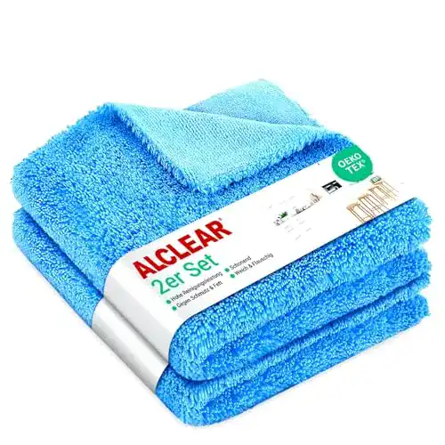 Mikrofasertuch ALCLEAR 820203K_2 2er Set Mikrofasertücher