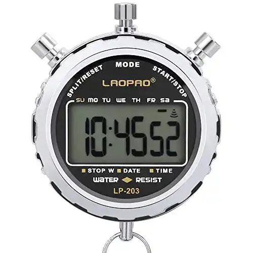 Stoppuhr LAOPAO Digitale , Handheld Großes LCD-Display