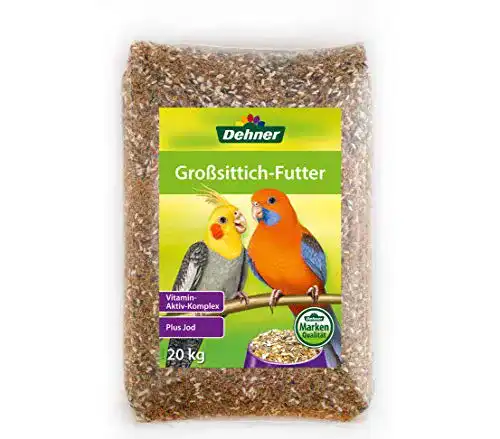 Die beste Wellensittichfutter Dehner Vogelfutter, Großsittichfutter, 20 kg 2026 Test Bestseller Wellensittichfutter Dehner Vogelfutter, Großsittichfutter, 20 kg