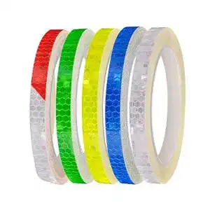 Warnklebeband DAIRF Reflektorband,5 Rollen Reflexstreifen