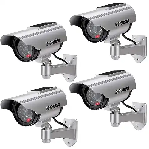 Kamera-Attrappe AlfaView Kamera Dummy Solarbetrieben