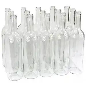 Weinflaschen leer Wamat Weinflasche 750 ml ohne/mit Korken