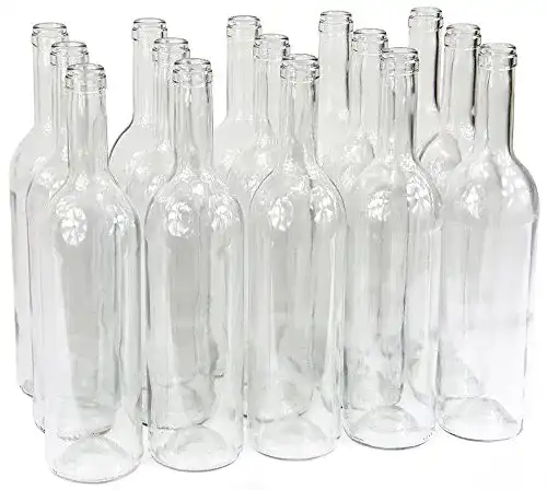 Weinflaschen leer Wamat Weinflasche 750 ml ohne/mit Korken