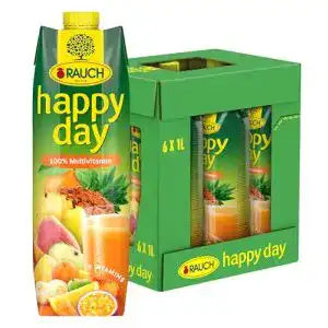 Multivitaminsaft Happy Day Rauch Multivitamin, (6 x 1 l)