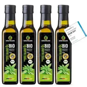 Hanföl Kräuterland Natur-Ölmühle Kräuterland – Bio 1 Liter
