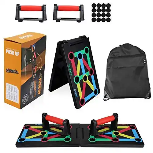 Push-Up-Board Clonic 12 in 1 Faltbare Push Up Rack Board