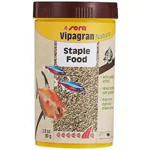 Fischfutter Granulat sera Vipagran Nature 250 ml (80 g) Hauptfutter