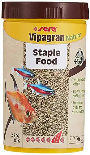 Die beste Fischfutter Granulat sera Vipagran Nature 250 ml (80 g) Hauptfutter 2026 Test Bestseller Fischfutter Granulat sera Vipagran Nature 250 ml (80 g) Hauptfutter