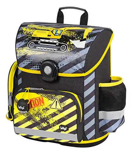 Schulranzen Baagl Jungen 1. Klasse, ergonomische Schultasche