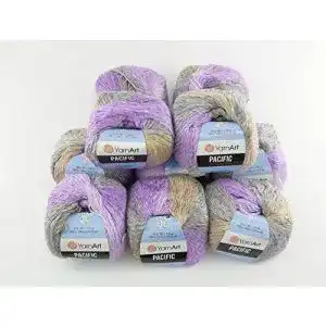 Yarnart-Wolle YarnArt Pacific 500g 10 x 50 g mit Farbverlauf