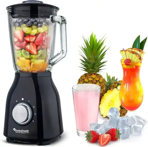 Standmixer Glas TurboTronic By Z-LINE 1400 Watt mit Glasbehälter