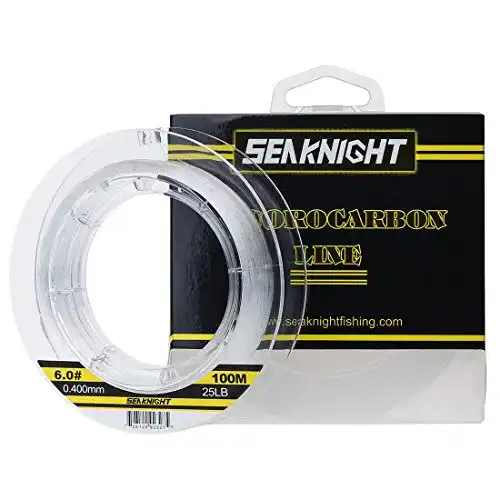Die beste Fluorocarbon-Schnur Seaknight 100% Fluorocarbon Einzelsaiten 2026 Test Bestseller Fluorocarbon-Schnur Seaknight 100% Fluorocarbon Einzelsaiten